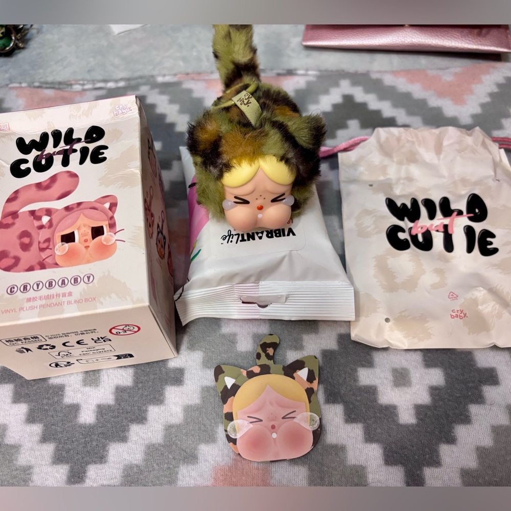 POP MART CryBaby “Wild but cutie” / Camo Cutie 🥰